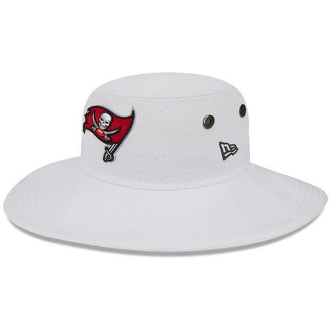 Men's New Era White Tampa Bay Buccaneers 2023 NFL Training Camp Panama Bucket Hat