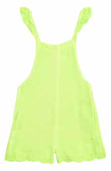 Tractr Kids' Ruffle Shoulder Romper