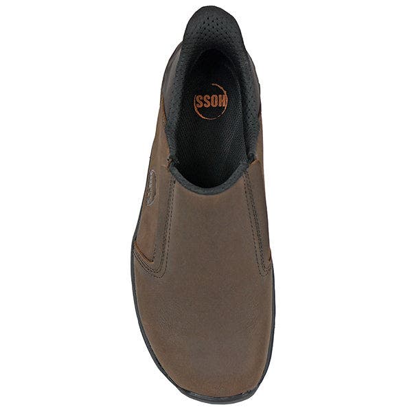 Hoss Boot Company HOSS McKee Soft Toe Slip On Work Shoe, Alternate, color, Brown