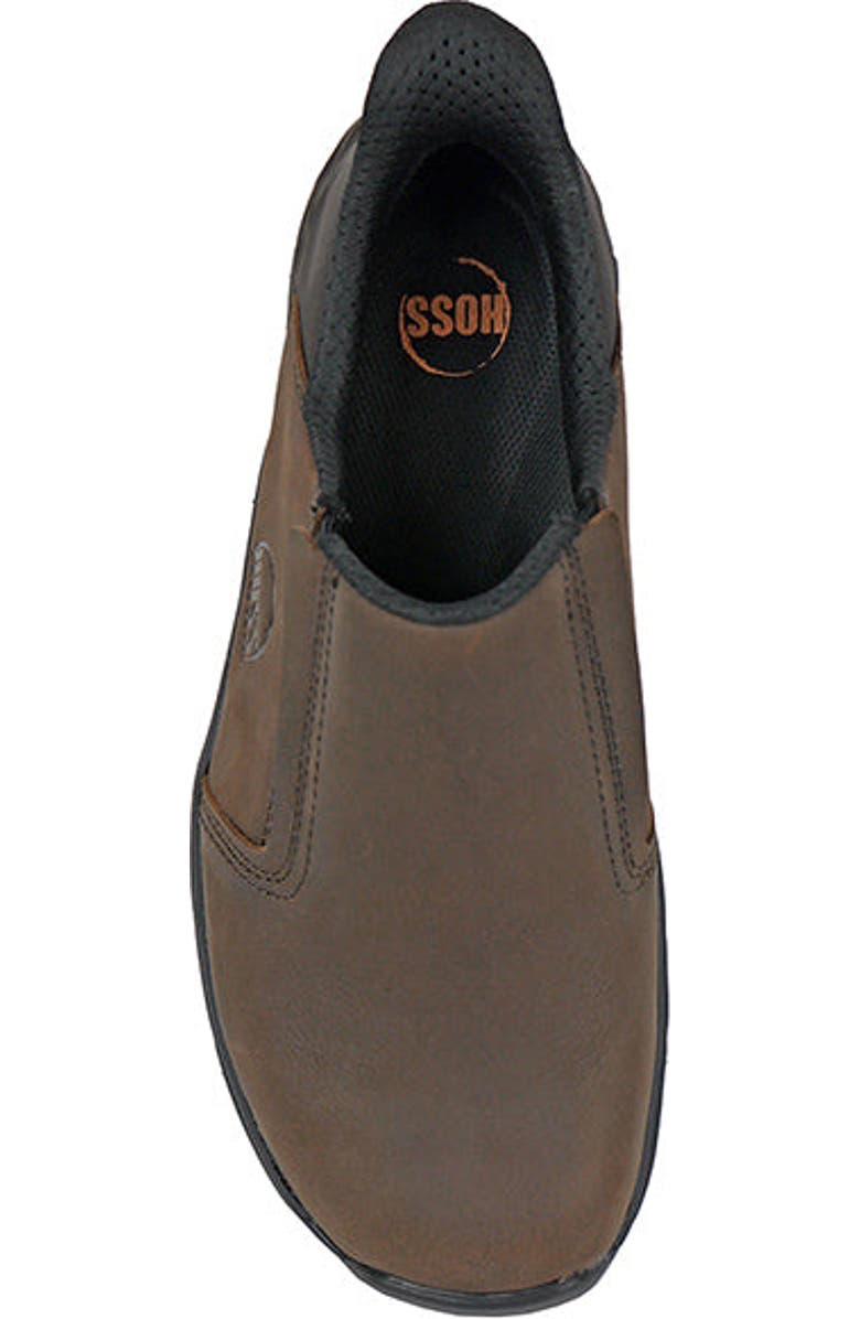 Hoss Boot Company HOSS McKee Soft Toe Slip On Work Shoe, Alternate, color, Brown