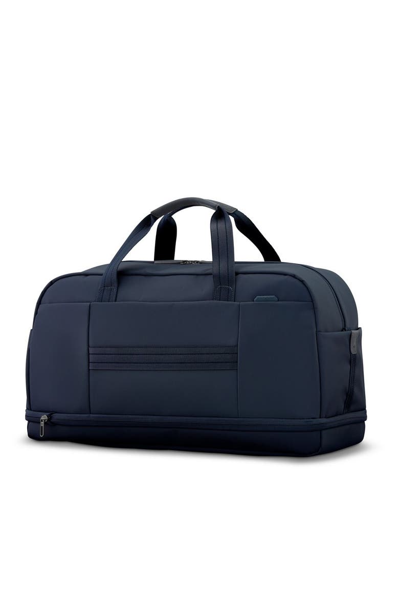 Elevation Softside 2 Piece Set Duffel & Expandable 22" Carry On Lugage, Alternate, color, Midnight Blue