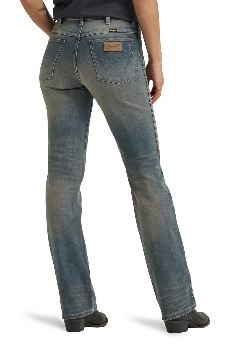 Wrangler Wrancher Mid Rise Bootcut Jeans, Alternate, color, Sunset Slate