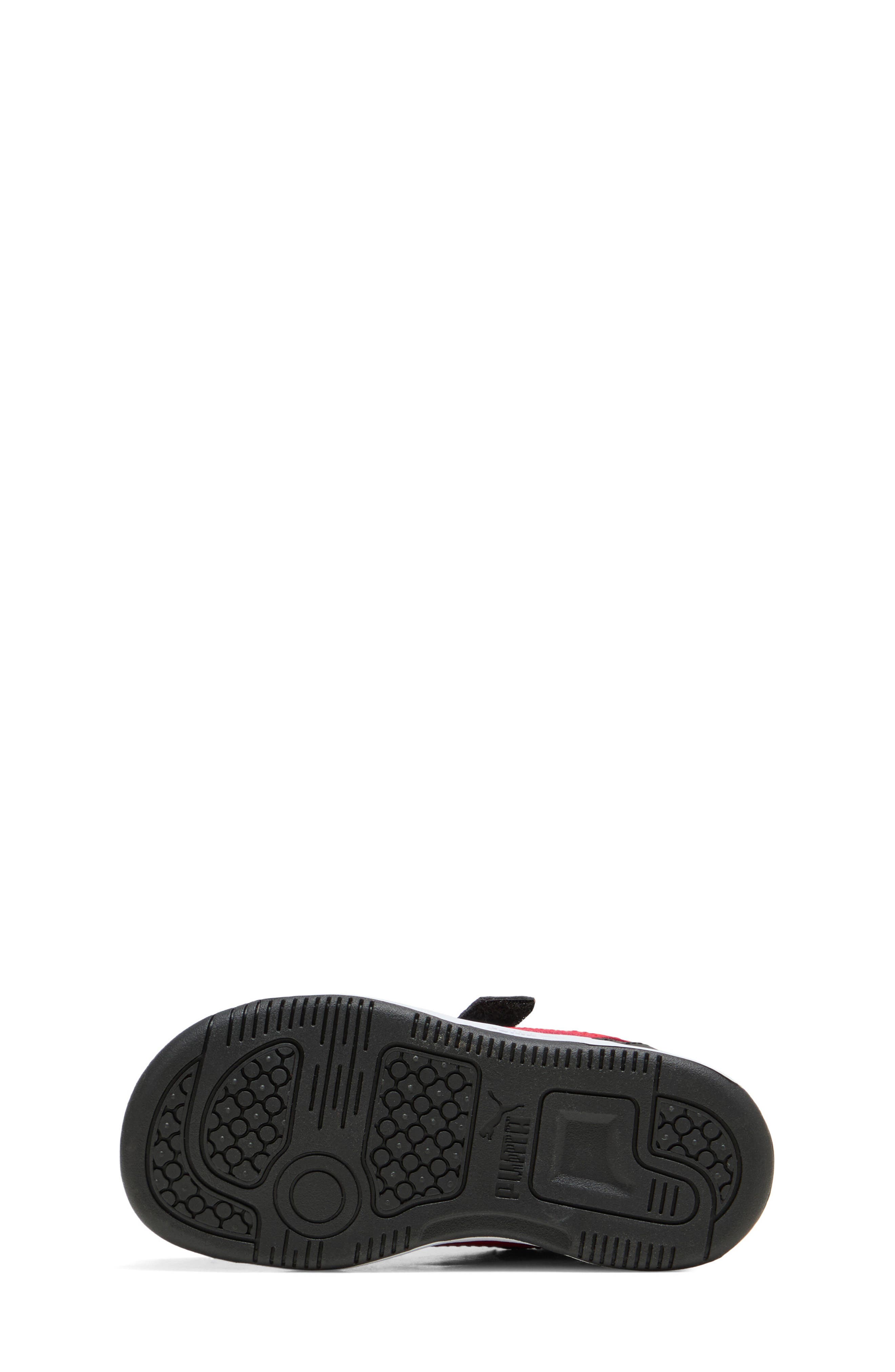 Kids' Rebound Slam Low Sneaker, Alternate, color, PUMA BLACK/ FOR ALL TIME RED
