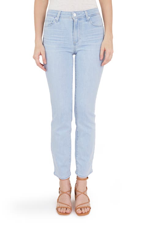 Cindy High Waist Straight Leg Jeans (Ryman)