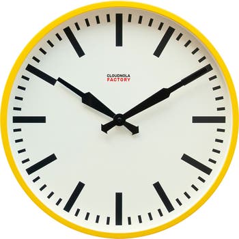 CLOUDNOLA Factory Wall Station Clock | Nordstrom