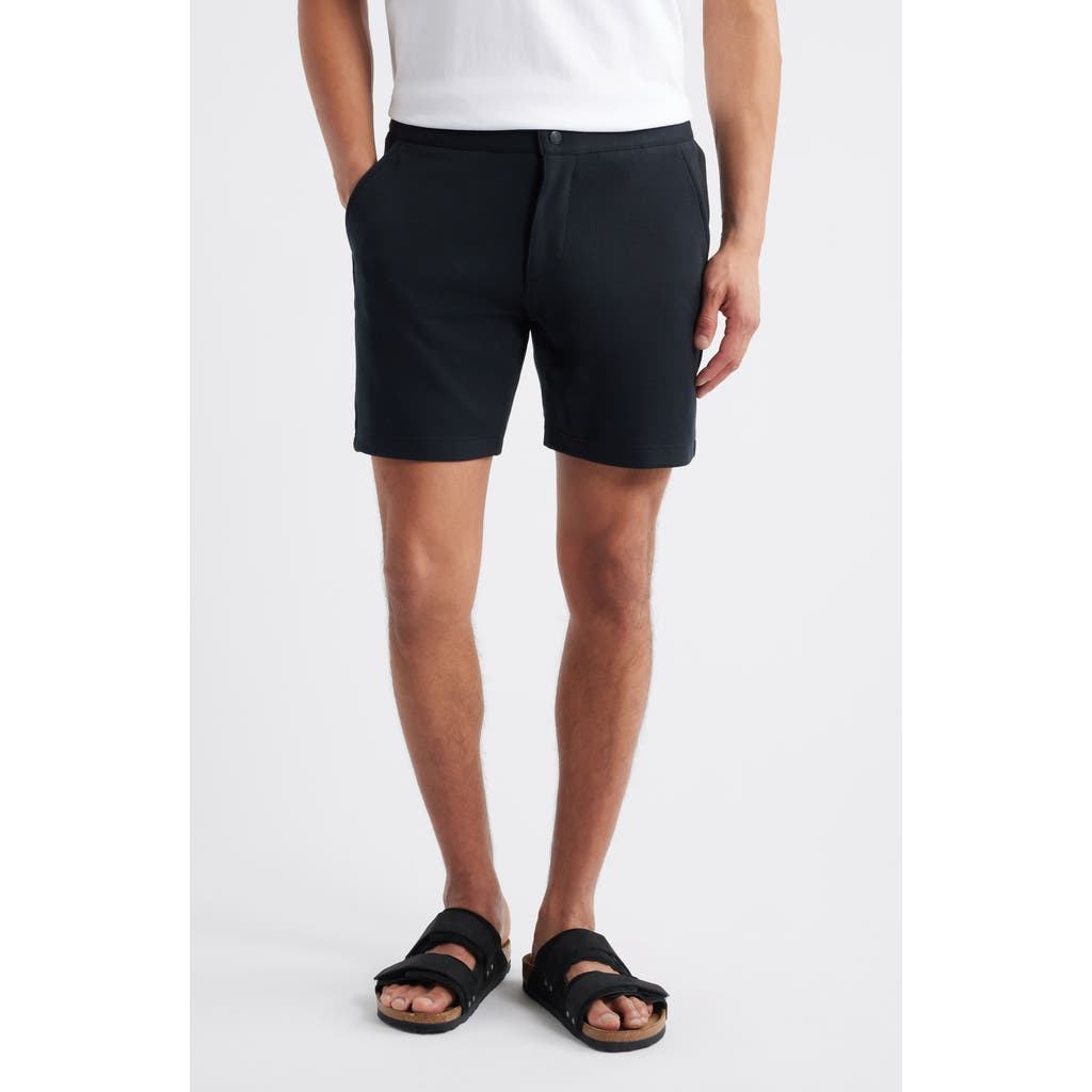 Wrk W.r.k Liam Flat Front Knit Shorts