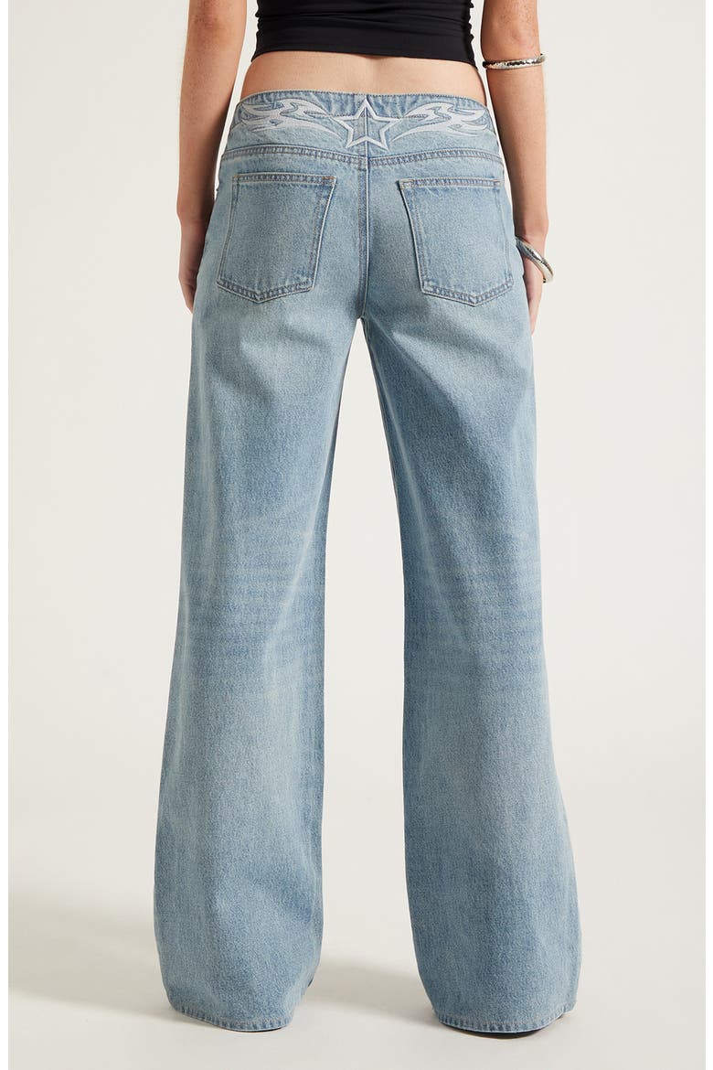Casey Low Rise Baggy Pants, Alternate, color, MEDIUM INDIGO