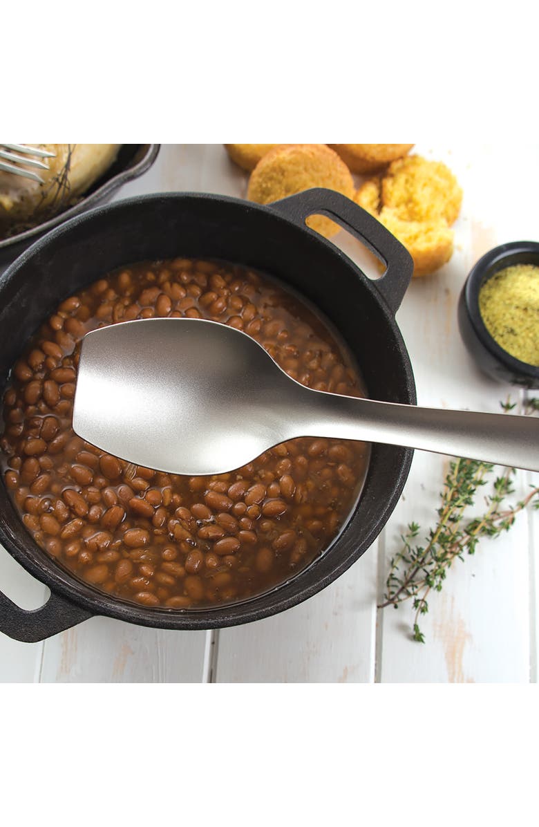 Rada Cutlery Cook's Spoon Solid, Alternate, color, Silver