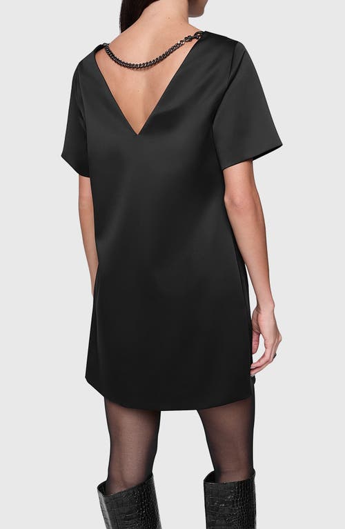 Rebecca Minkoff Iggy Satin T-shirt Minidress
