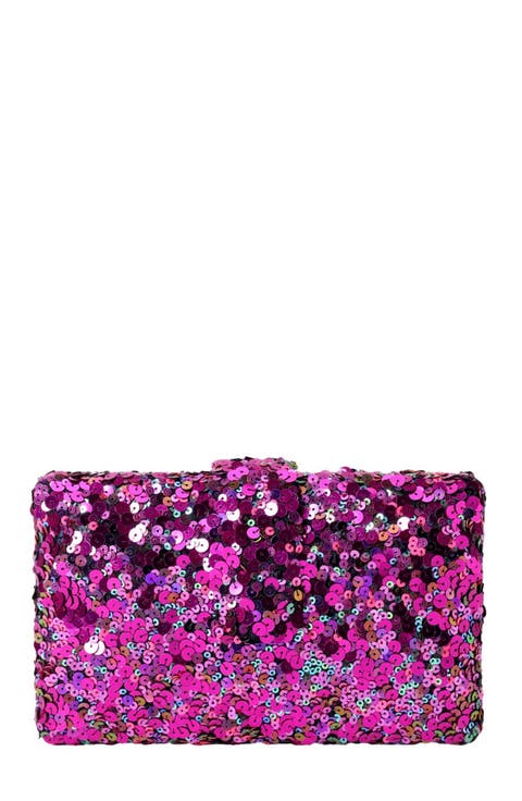 Classic Sequin Kitsch Clutch