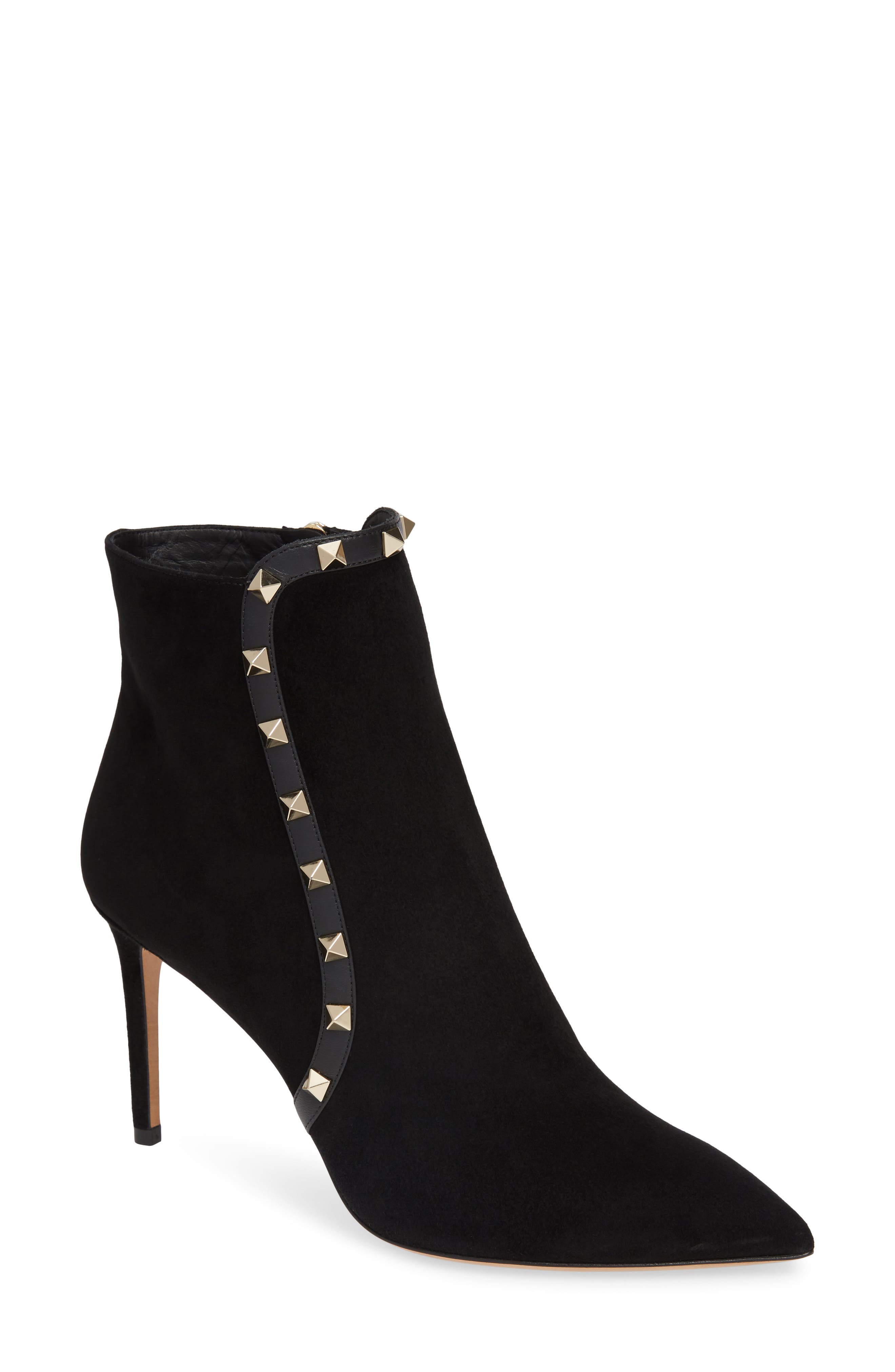 Valentino Garavani Rockstud Bootie, Main, color, 