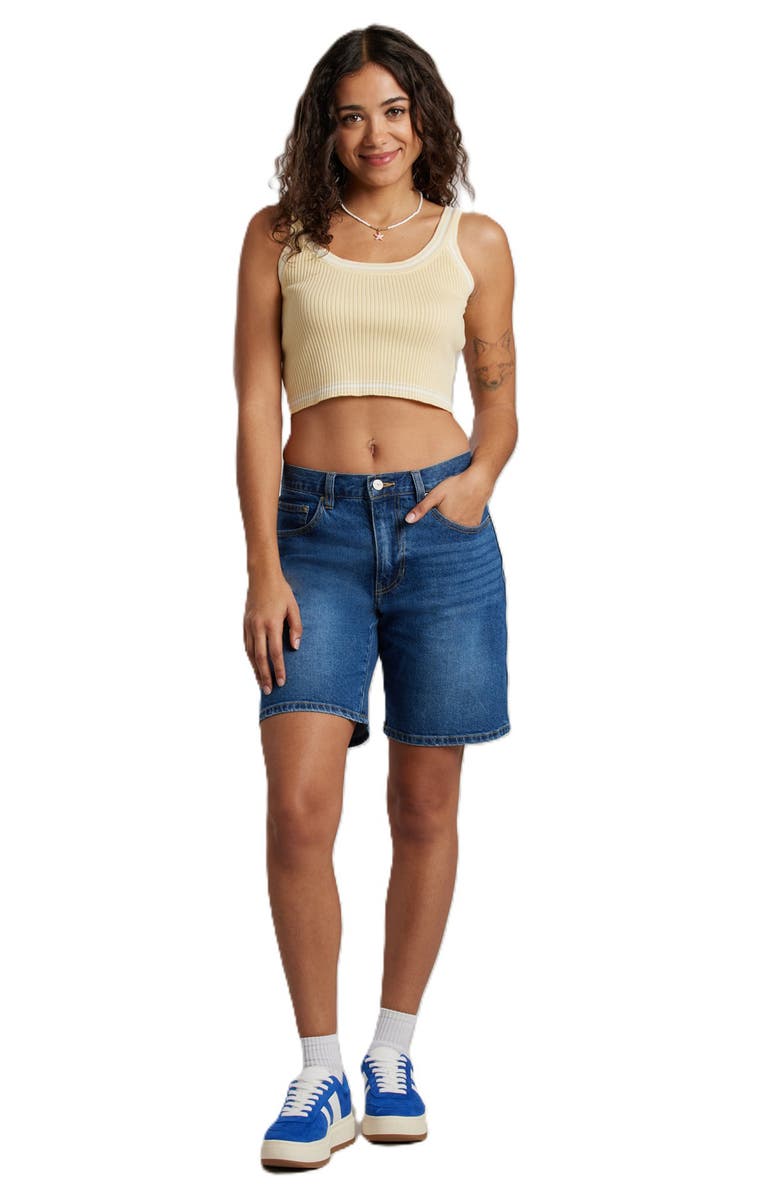 UNIONBAY Becka Denim Shorts, Alternate, color, Detroit Blue