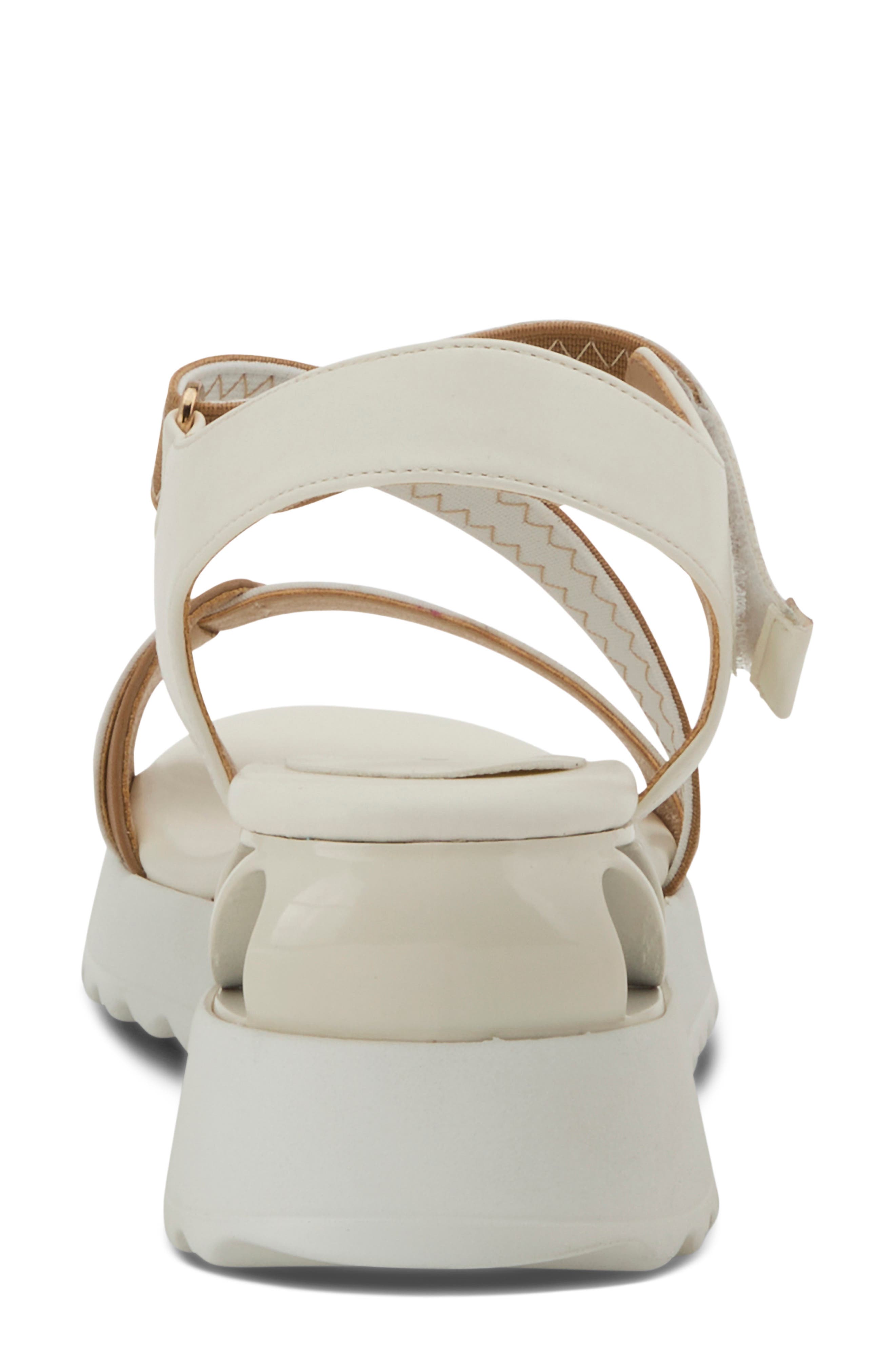 AZURA BY SPRING STEP Coolbeans Wedge Slide Sandal, Alternate, color, Beige Multi