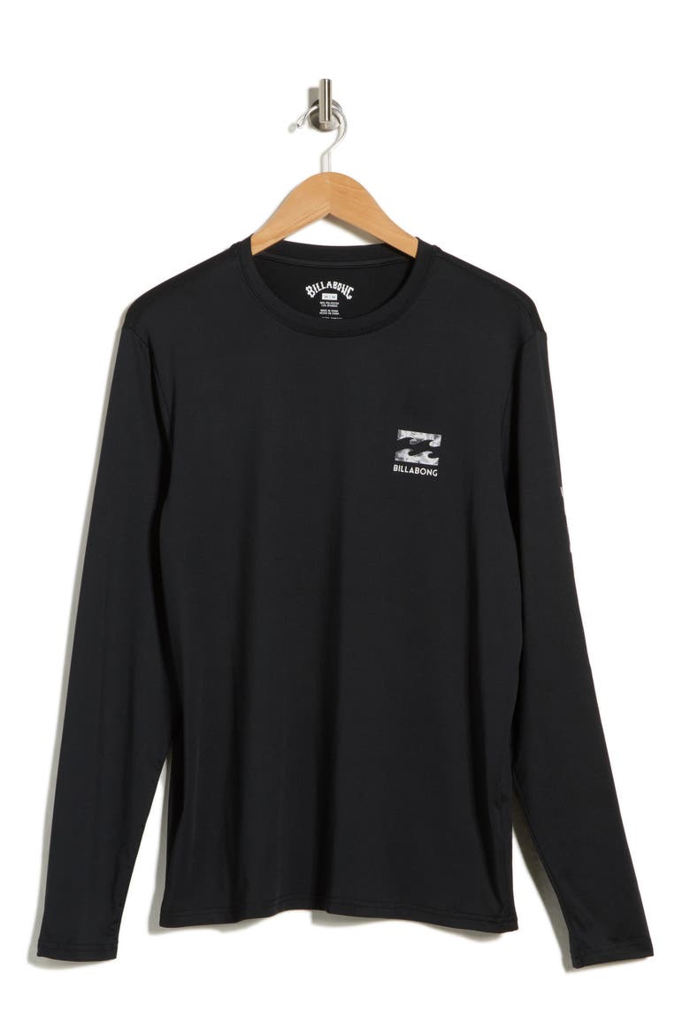 Mondo Long Sleeve Sun T-Shirt, Alternate, color, BLACK