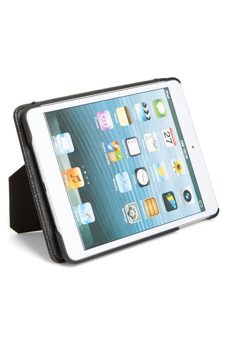 'hawthorne lane' iPad mini case, Alternate, color, CREAM/ BLACK