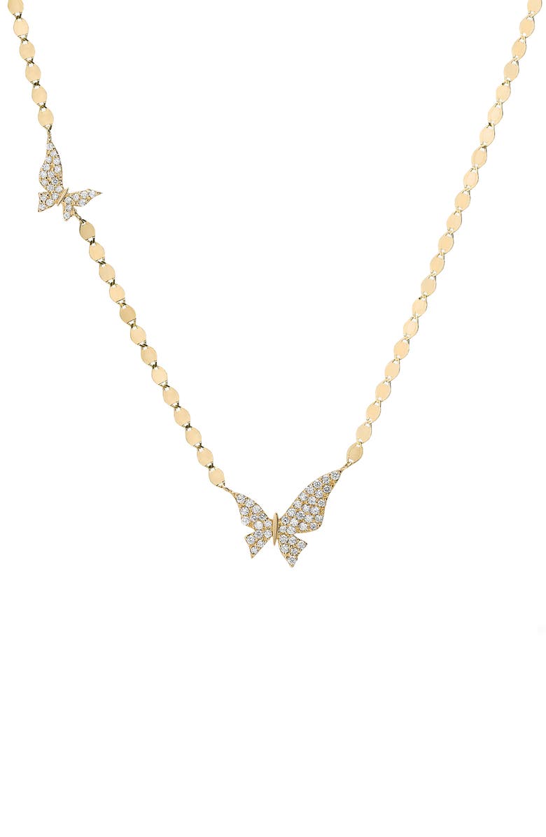 LANA Double Butterfly Necklace, Main, color, 