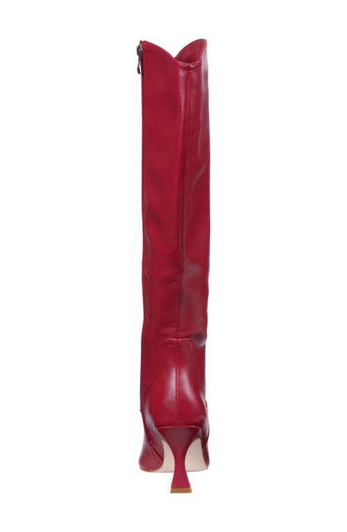 Good Choice New York Vanessa Heeled Boot In Red