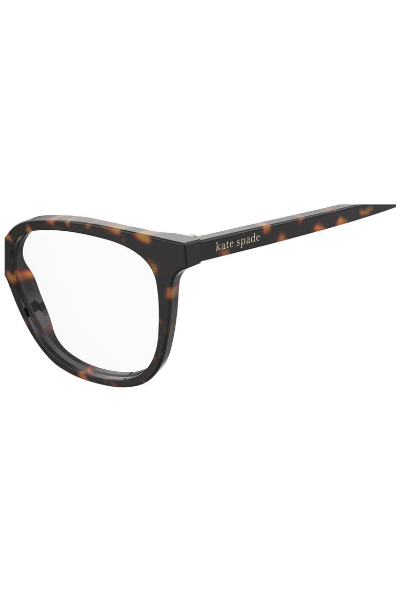 Rome/O 50mm Rectangular Reading Glasses, Alternate, color, HAVANA