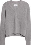 Brandon Maxwell The Maris Cashmere Rib Sweater
