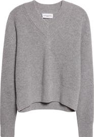 Brandon Maxwell The Maris Cashmere Rib Sweater