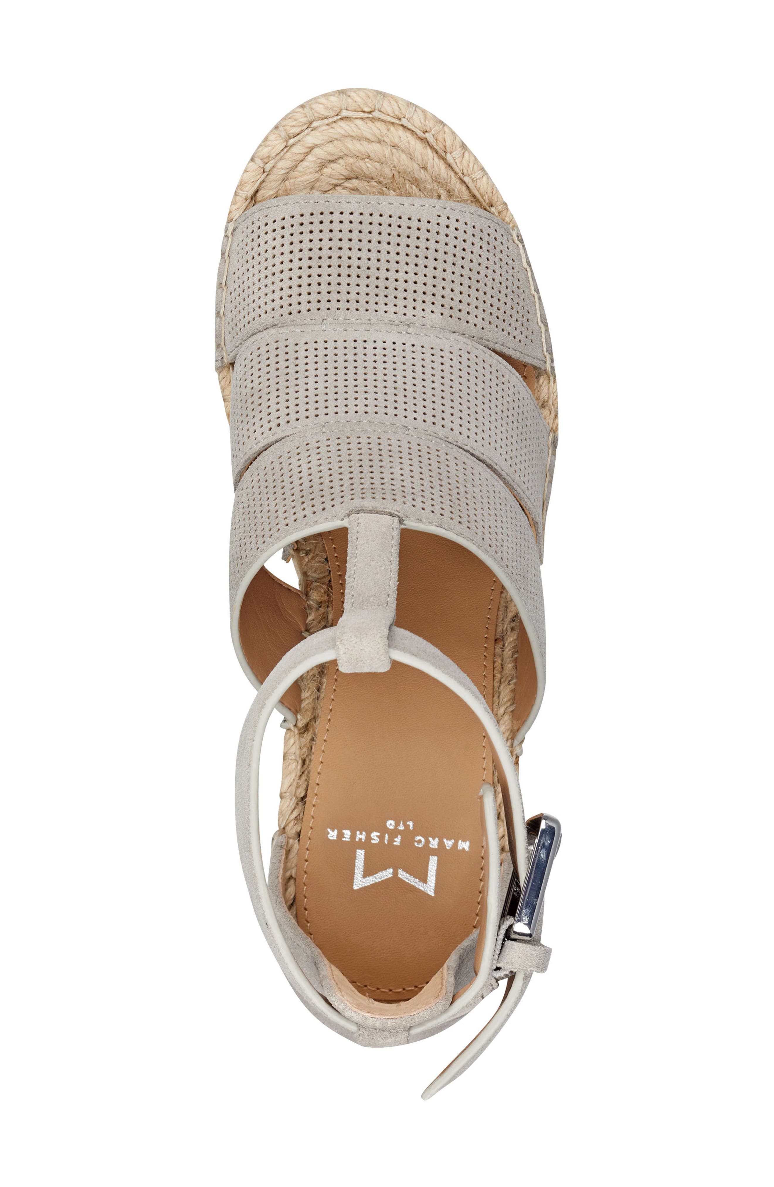 Marc Fisher LTD Adore Platform Wedge Sandal, Alternate, color, 