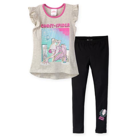Spider-Gwen Spider-Man T-Shirt & Leggings Set (Toddler, Little Kid & Big Kid)
