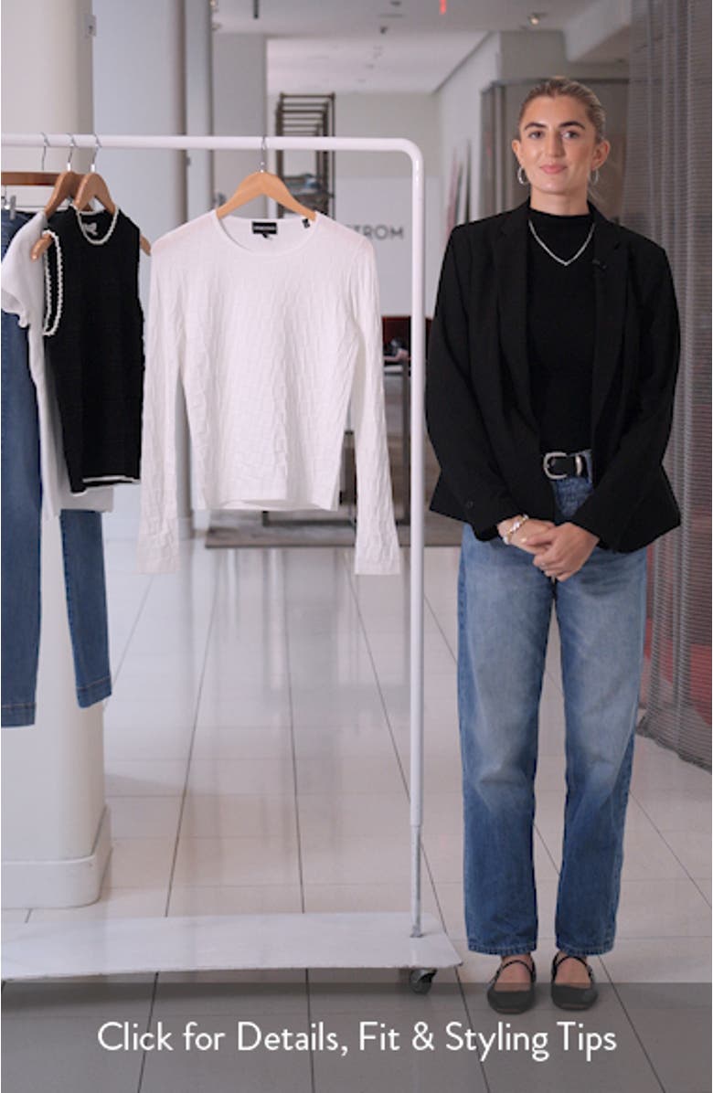 Checkered Sweater, sales video thumbnail