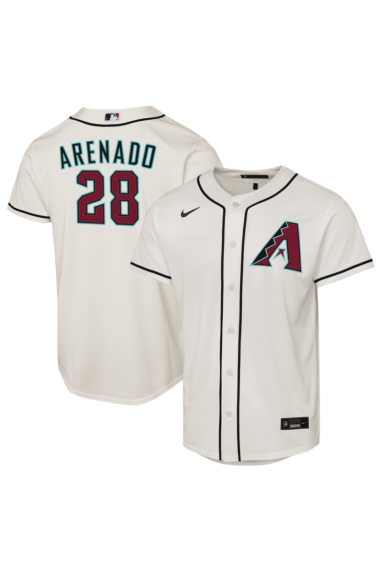Men's Nike Nolan Arenado White Arizona Diamondbacks Home Replica Jersey, Main, color, White