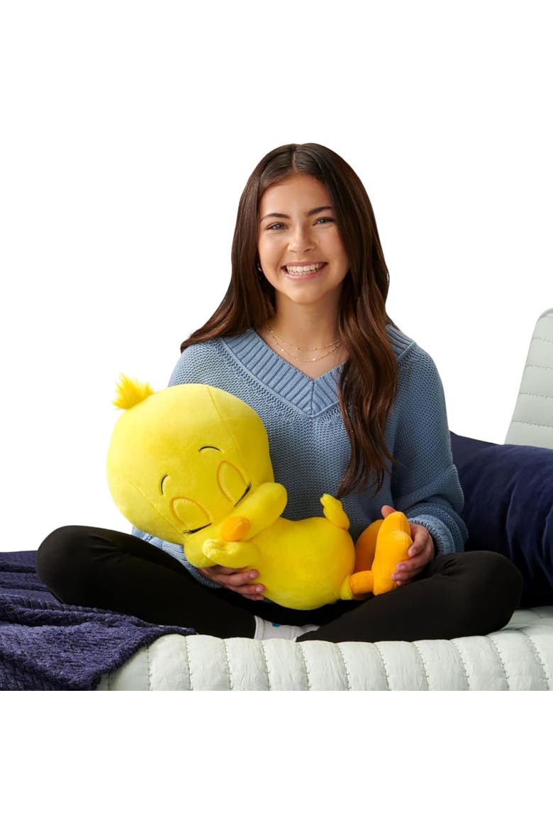 18 Inch Sleeping Tweety Plush, Alternate, color, Multicolored