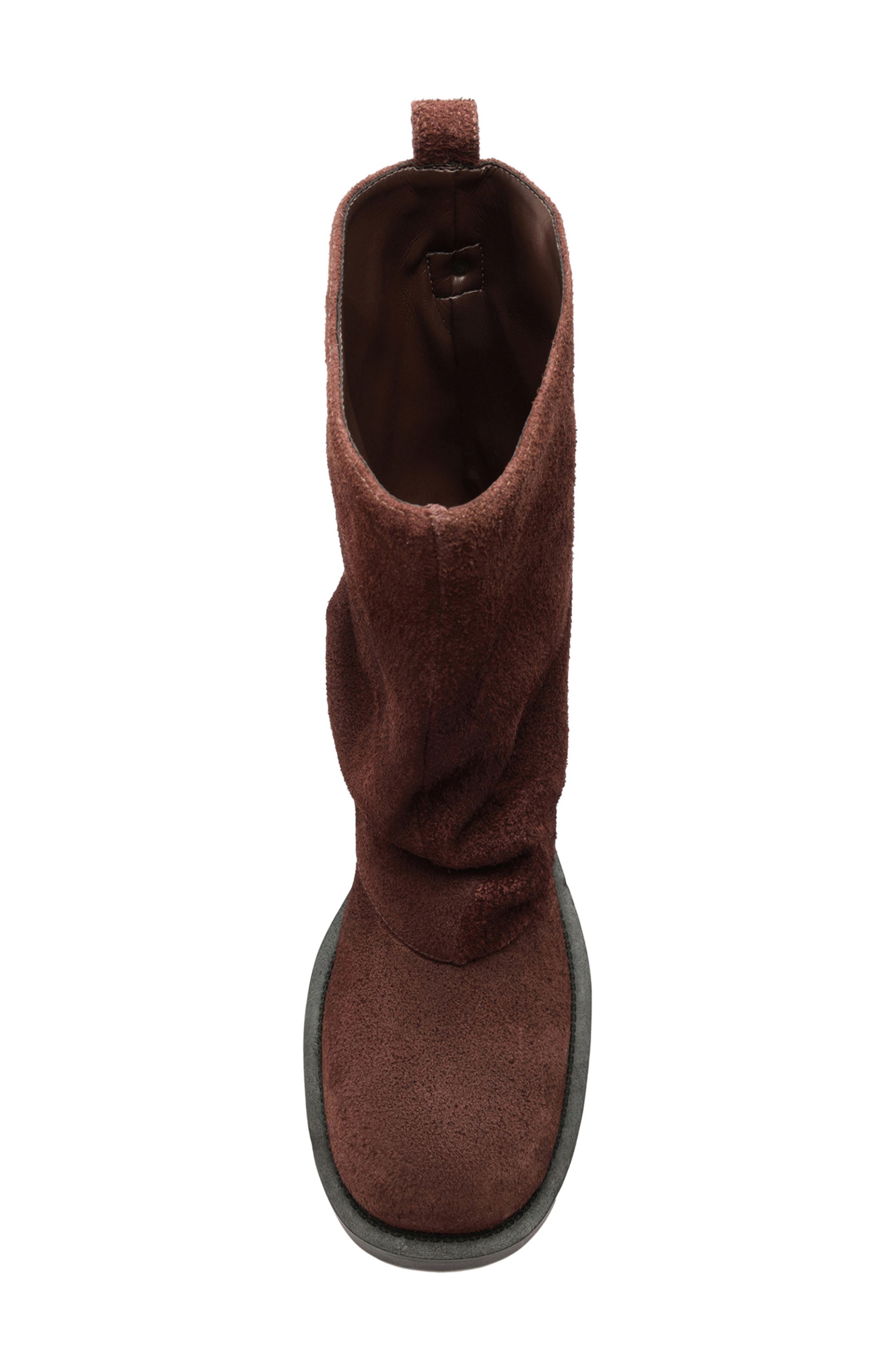 Schutz Keira Cloak Boot, Alternate, color, Root Brown