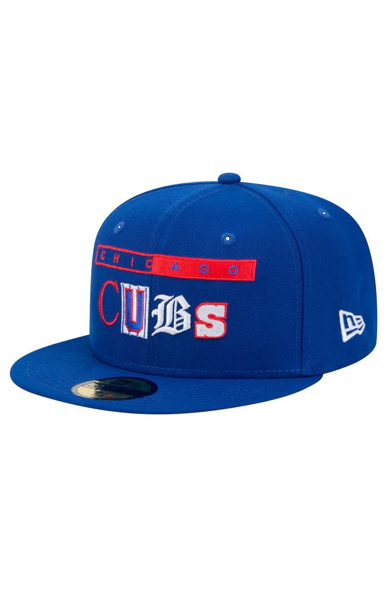 New Era Men's New Era Royal Chicago Cubs Ransom 59FIFTY Fitted Hat, Main, color, Royal