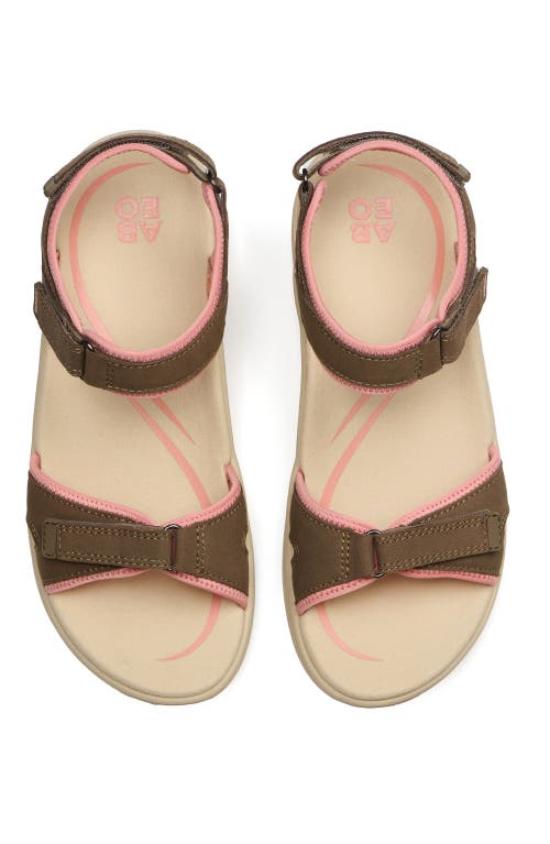 Abeo Goleta Sandal In Brown