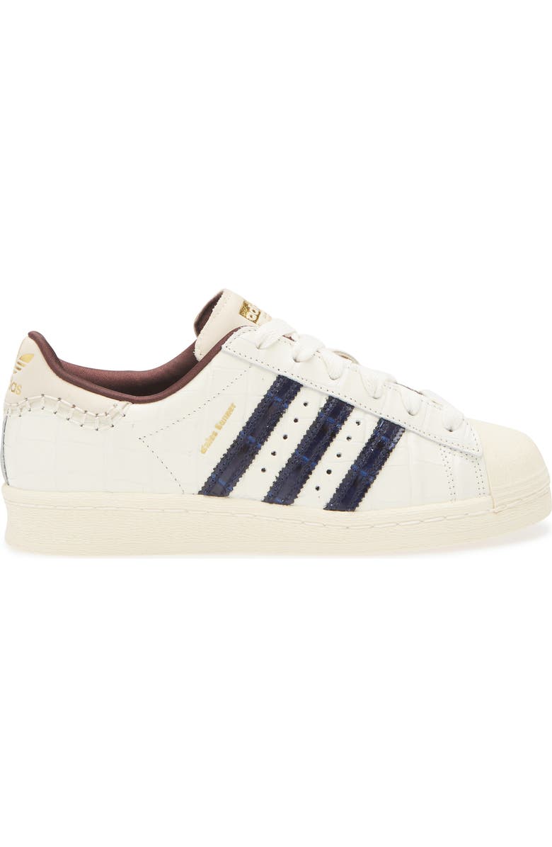 ADIDAS X WALES BONNER Gender Inclusive Superstar Sneaker, Alternate, color, Wonder White/Navy/Night Red