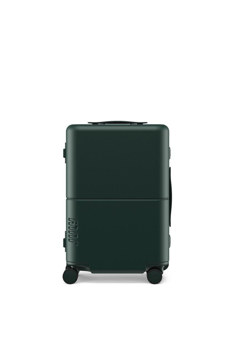 Carry On Trunk, Alternate, color, Matte Deep Green