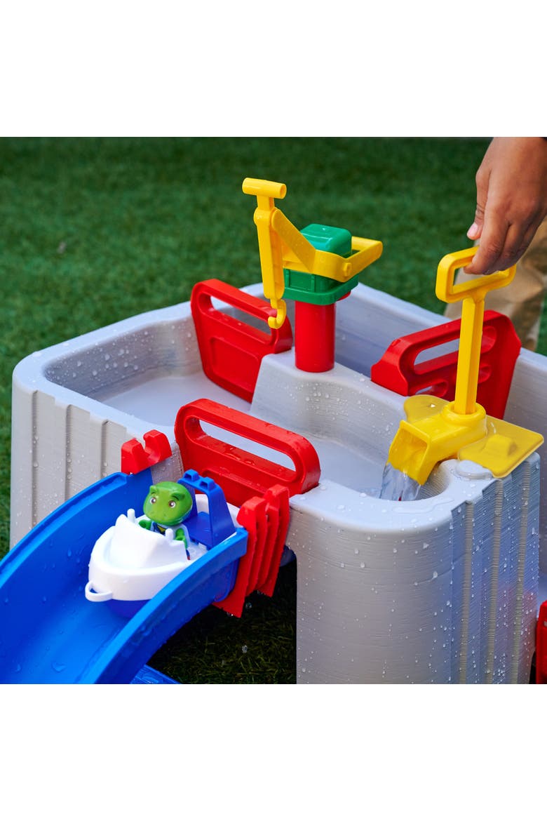 Harbor Waterway Playset, 3 Toy Boats & 2 Animal Figures, Kids 3+, Alternate, color, Multicolored