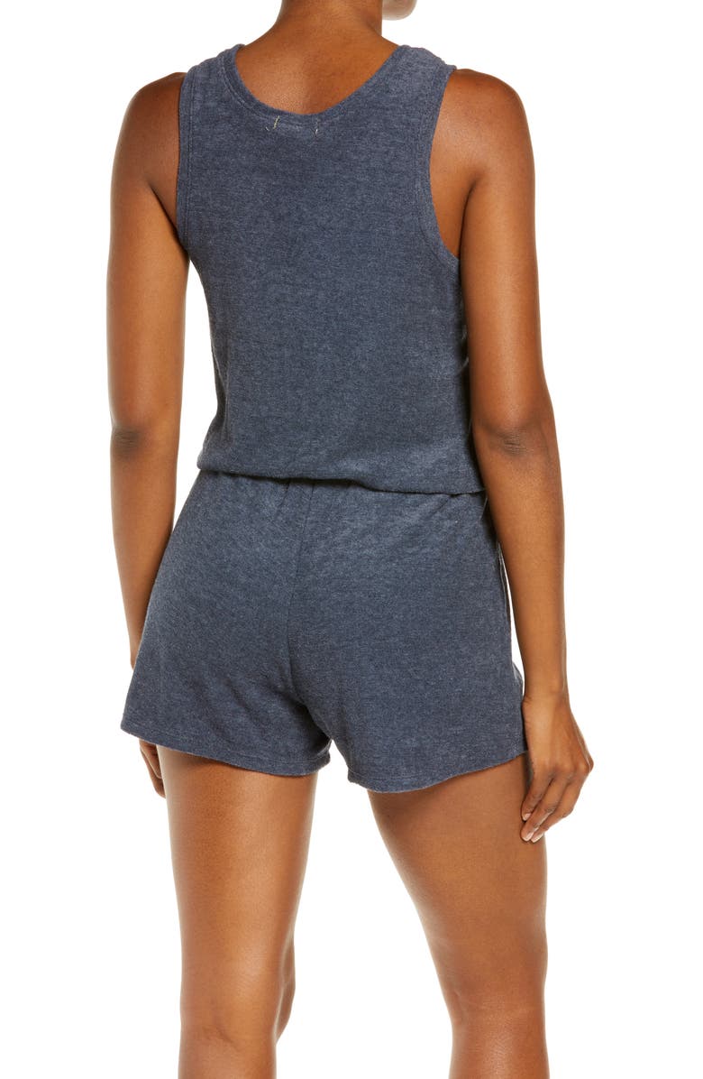 Alternative Women's V-Neck Terry Cloth Romper, Alternate, color,