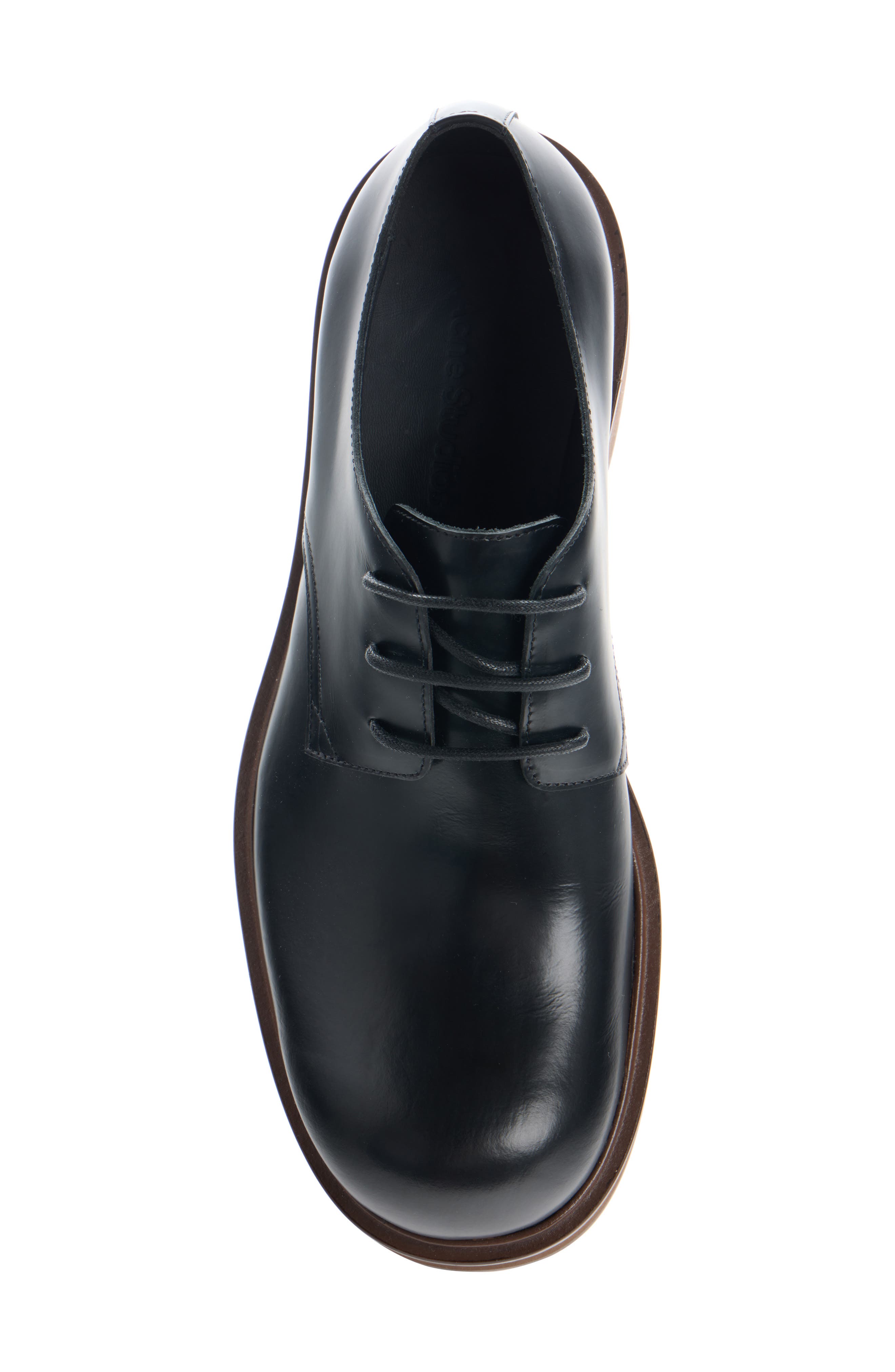 Acne Studios Breps Derby, Alternate, color, Black