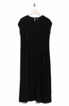 Round Neck Shift Dress