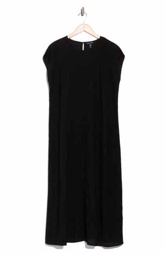 Round Neck Shift Dress