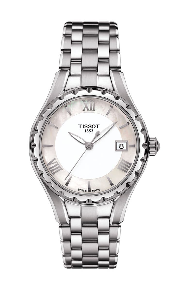 Tissot Women's Lady Weave Bracelet Watch, 34mm, Main, color, 