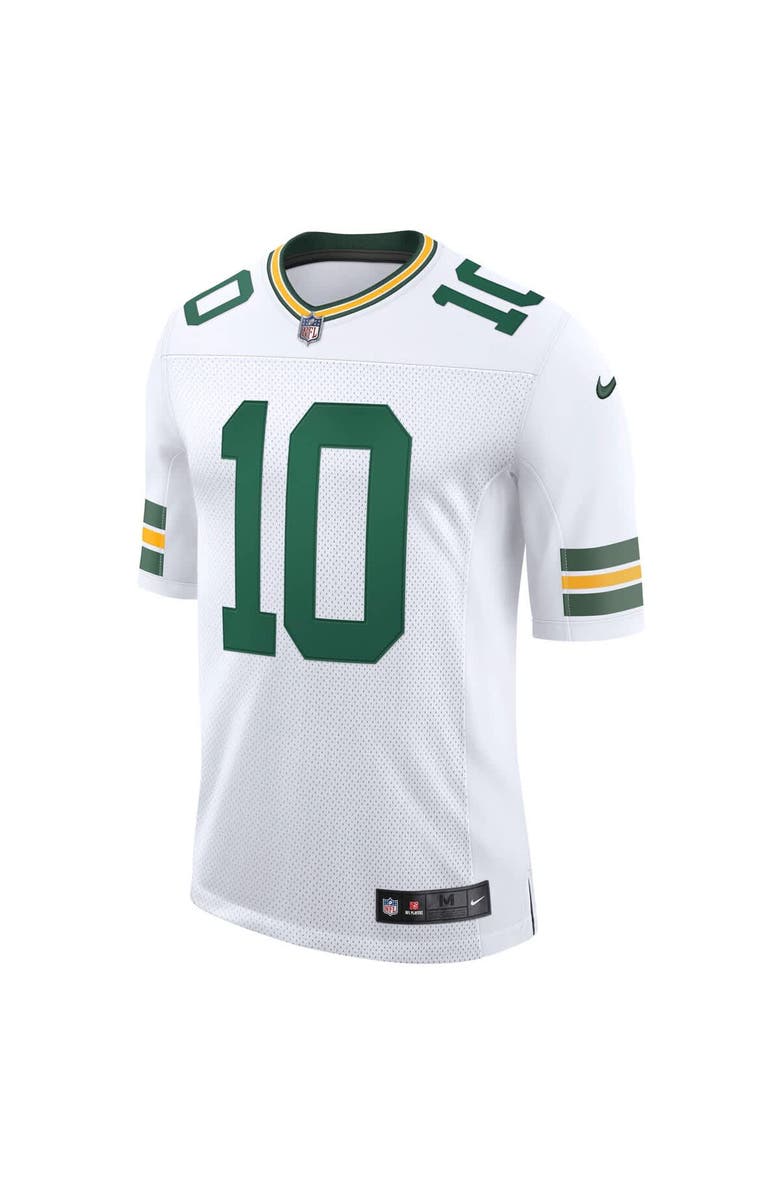 Nike Men's Nike Jordan Love White Green Bay Packers Vapor Untouchable Limited Jersey, Alternate, color, White