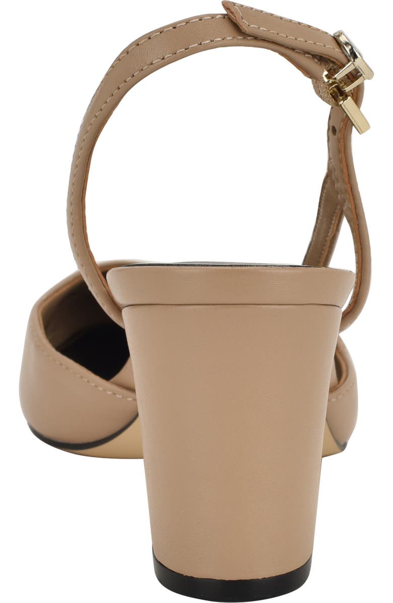 GUESS Loisa Slingback Pump, Alternate, color, Natural