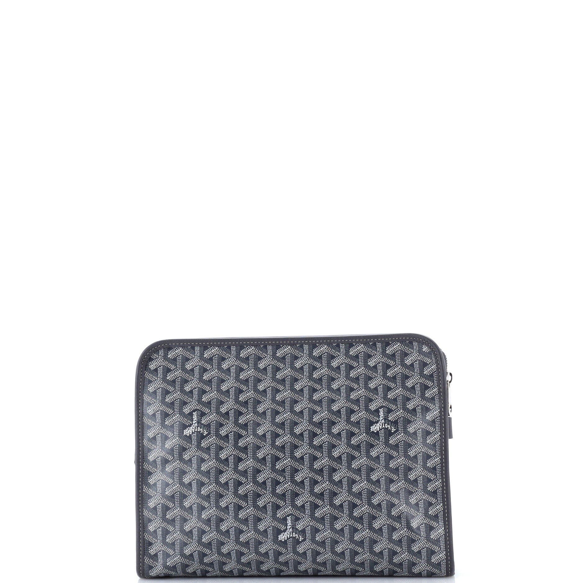 Jouvence Toiletry Pouch Coated Canvas GM, Alternate, color, Grey
