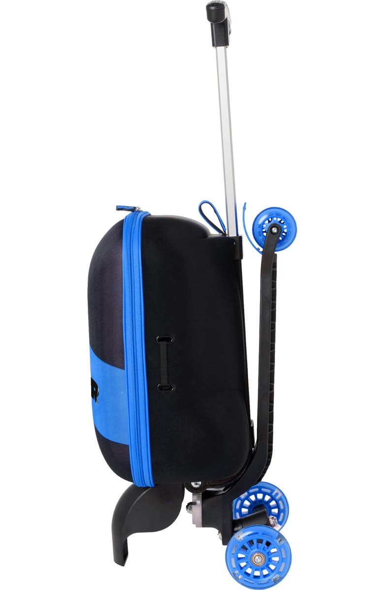 Roll Rider Softside Kids Scooter Suitcase, Alternate, color, Blue