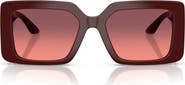 Versace 55mm Square Sunglasses