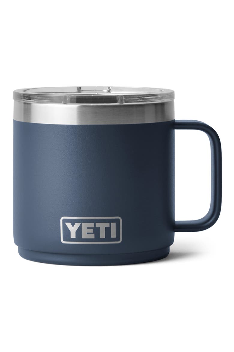 Rambler 14-Ounce Stackable Mug, Main, color, NAVY