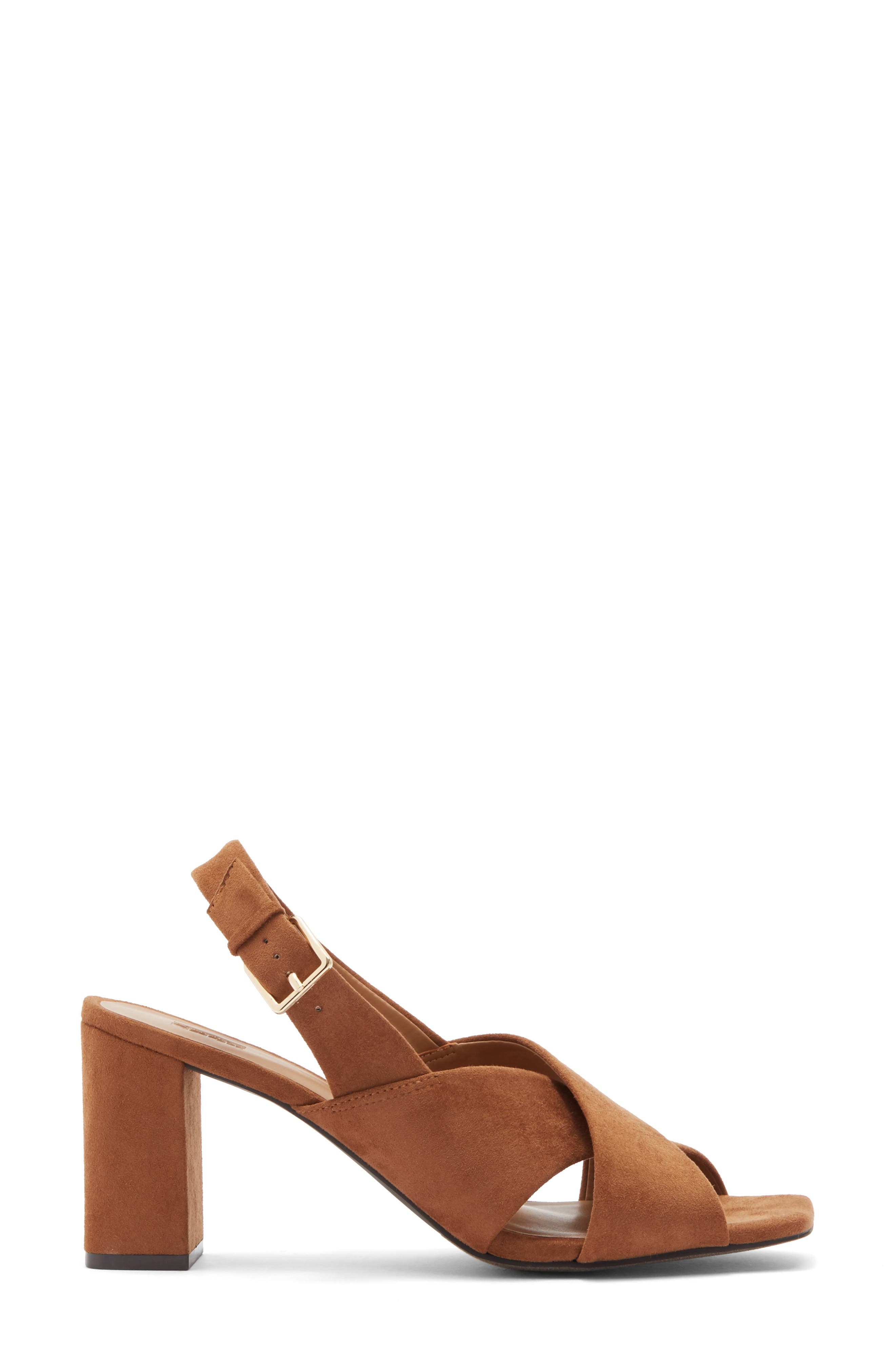 Holland Heeled Sandal, Alternate, color, BROWN CARAMEL