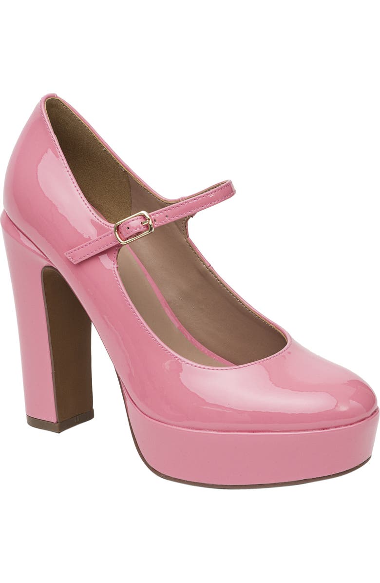 Linea Paolo Isadora Mary Jane Platform Pump, Main, color, Pink