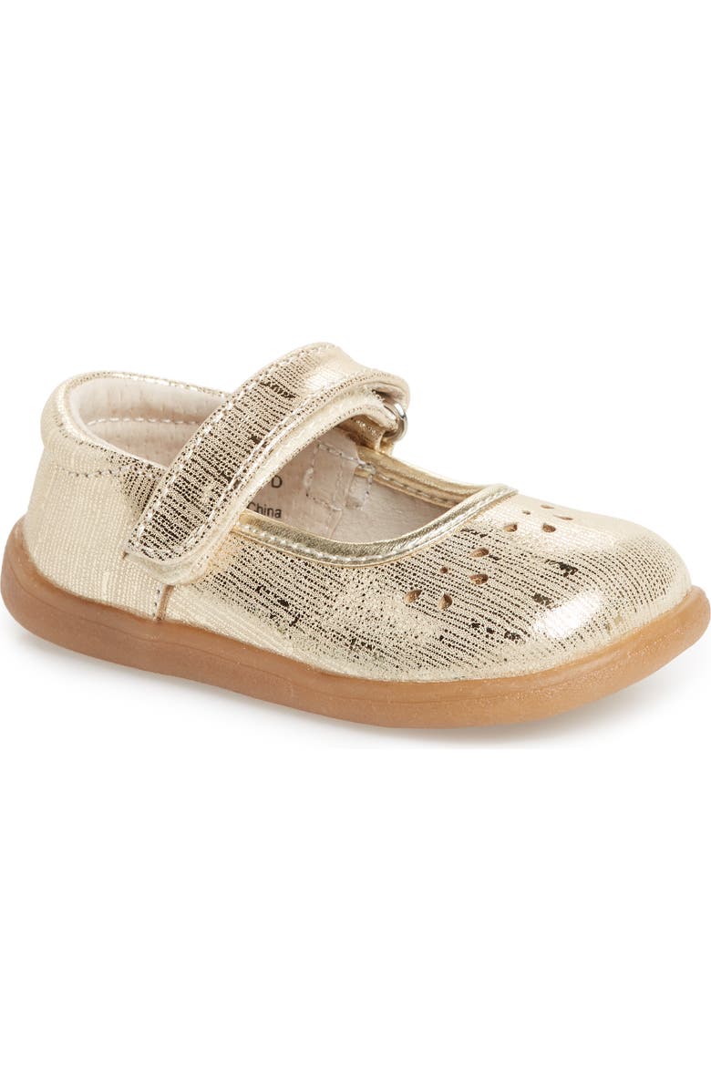 See Kai Run Ginger III Metallic Leather Mary Jane, Main, color,