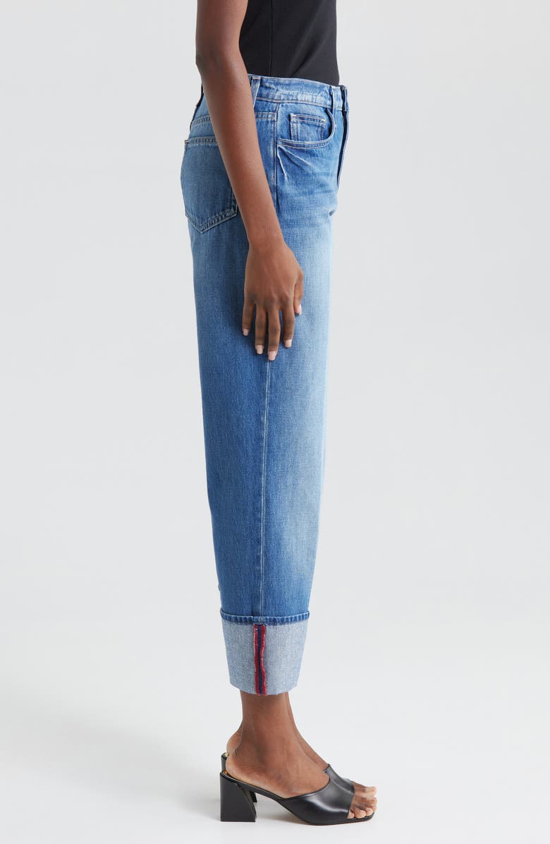 L'AGENCE Leighton Cuff Stovepipe Jeans, Alternate, color, Brentwood